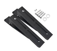 Microwave Wall Mount, Stainless Steel Brackets, Foldable Adjustable Rack, Heavy Duty Oven Holder, Stretch Support Arms for Home, Kitchen, Apartment, Pantry, Small Space, Storage, 28.4/5.5/10.4 Inches