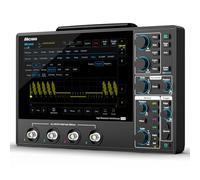 Micsig Oscilloscope 100MHz Bandwidth High Resolution 12bit 4 Channel Tablet Oscilloscope, 8" 12bit 4 Channel 1GSa/s Sampling Rate (MHO14-100N suitcase)