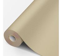MICTER Grande Pelle Adesiva per Riparazioni, 40x300cm Patch Pelle Adesiva, Toppe per Riparazione Autoadesive per Riparazione per Divano, Sedile Auto, Mobili, Borsa in Pelle, Tappezzeria(Giallo beige)