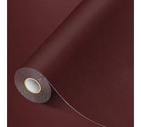 MICTER PU Pelle Adesiva per Riparazioni, 15x300cm Patch di Riparazione in Pelle, Toppe per Riparazione Autoadesive per Riparazione per Divano, Sedile Auto, Mobili, Tappezzeria (Rosso Marrone)