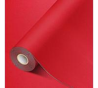 MICTER PU Pelle Adesiva per Riparazioni, 30x300cm Patch di Riparazione in Pelle, Toppe per Riparazione Autoadesive per Riparazione per Divano, Sedile Auto, Mobili, Tappezzeria (Rosso)