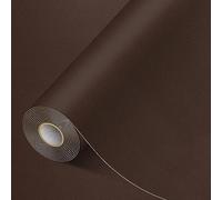 MICTER PU Pelle Adesiva per Riparazioni, 30x300cm Patch di Riparazione in Pelle, Toppe per Riparazione Autoadesive per Riparazione per Divano, Sedile Auto, Mobili, Tappezzeria (Marrone Scuro)