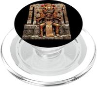 Mictlantecuhtli Dio azteco Morte Mictlan Chicano Cultura Art PopSockets PopGrip per MagSafe