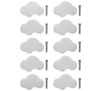 Micvtve 10 Pezzi Mobili Maniglie Bambini Camera Da Letto Pulsanti Maniglie Cassetto Tirare Maniglia Porta Pulsante per Camera