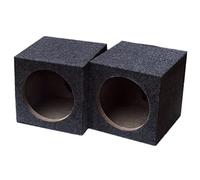 Micvtve Singolo 6.5-Inch Speaker Box Universale Sigillato per Auto Music Pair