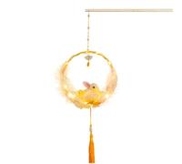 Mid Autumn Festival Lanterns, Handheld Rabbit Mooncake Lantern Craft Kits, 9,45 pollici portatile e leggero, illuminazione per feste per bambini e adulti