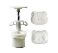 Mid-Autumn Festival Makers Panda Moon Cake Mold Cookie Stamps Hand Press Cookie Dessert Moon Cake Makers Shortbreads Press