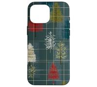 Mid Century Christmas Tree Holiday Pattern Vintage 1950s Custodia per iPhone 16 Pro Max