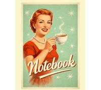 Mid-Century Notebook: Cozy Retro 1950s Style lined notebook, for Notes and Daily Writing