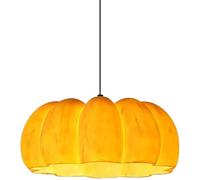 Mid Century Orange Light Fixture Wood Pendant Lighting Kitchen Island Large Vintage Hanging Lamp Antique Chandelier for Bedroom Dining Room Farmhouse Restaurant