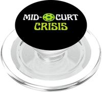 Mid Court Crisis - Divertente gioco di parole da paddle Pickleball PopSockets PopGrip per MagSafe