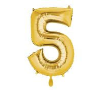 Mid Size Number 5 Gold