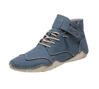 Mid Sneaker da uomo e donna, traspiranti, antiscivolo, da jogging, da montagna, da trekking, per il tempo libero, per la corsa su strada, alla moda, leggere, da montagna, Blu, 40 EU