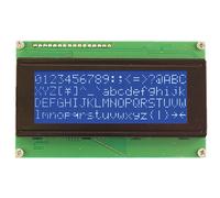 Midas Displays MC42005A6W-BNMLW-V2 4x20 Cob LCD Bianco su Blu 5mm Carattere