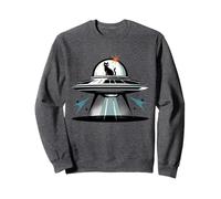Midcentury Mid Century Cat Retro Atomic Age Space Capsule Felpa