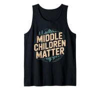 Middle Children Matter Apprezzamento dei fratelli - Canotta