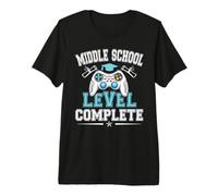 Middle School Level Complete Tee Graduation 2026 Video Gamer Maglietta Premium