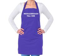Middlesbrough fino A I Die - Unisex Adulti Grembiule - Boro FC Team Love Ventola