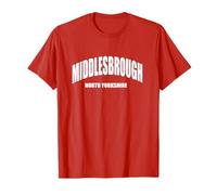 Middlesbrough Inghilterra Nord Yorkshire Boro Maglietta