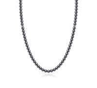 MIDDLUX Collana con pietre preziose per uomini e ragazzi, accessori indispensabili da uomo, gioielli regalo per uomo, 20 inches, Ematite, Onice