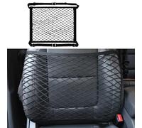 Middrivr Organizer per sedile anteriore, tasca a rete per auto, versatile rete anteriore espandibile, accessori interni auto, organizer universale per la maggior parte delle auto