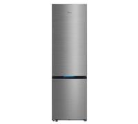 Midea 442L Frigorifero Combinato, Space Master, No Frost, MDRB600MIC46P | MegaMax Technology, Infinite Shelf & Door Bins, Multi-Air Flow, SmartHome App, Altezza 201 cm, Acciaio Inox
