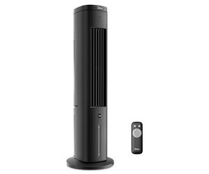 Midea 5L 3-in-1 Raffrescatore Portatile con Telecomando, Aria Raffreddata ad Acqua, 3 Velocità e 75° Oscillazione, 7H Timer, Design a Basso Rumore - Raffreddamento e Umidificazione Efficiente, Nero
