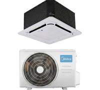 MIDEA Climatizzatore a Cassetta 12000 Btu MCA3U-12HRFNX(GA)+ MOX230-12HFN8-Q(GA