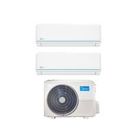 Midea Climatizzatore Dual Split Evolution 9000+12000 BTU Inverter R32 Wi-Fi Condizionatore
