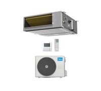 Midea Climatizzatore Monosplit Canalizzato A7 12000 Btu MTJ-12HWFNX(GA) + MOX230-12HFN8Q(GA) Inverter R32 Wi-Fi Opt. Classe A++