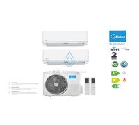 MIDEA CLIMATIZZATORE MULTISPL DUAL EVOLUTION 9+9 UE 14 BTU INVE R32 WIFI