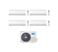 Midea Climatizzatore Quadri Split serie Xtreme Pro Green 9+9+9+12 con M4OE-28HFN8-Q Inverter R 32 Wi-Fi Classe A++