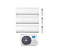 Midea Climatizzatore Trial Split serie Xtreme Pro 9+9+9 con M4OE-28HFN8-Q Inverter R 32 Wi-Fi