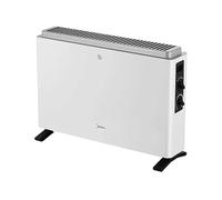MIDEA Convettore Radiatore Elettrico Basso Consumo | 2000 W | Riscaldatore Elettrico con Termostato Regolabile, Stufa Elettrica con 3 Livelli di Potenza, Emettitore Termico con Protezione da