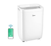 Midea Deumidificatore 10L/24H,Deumidificatore Casa Muffa,Controllo WIFI,Filtro H