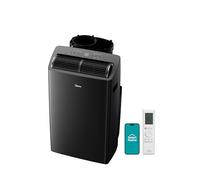 Midea Duo 14.000 BTU (12.000 BTU SACC) Inverter ad alta efficienza Condizionatore portatile ultra silenzioso, con calore fino a 550 mq, funziona con Alexa/Google Assistant, con telecomando e kit