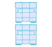 Midea - Filtro per condizionatore d'aria, set da 2 pezzi, per unità CA interna, antipolvere, in PVC, a rete per la longevità del sistema (29 x 27,5)