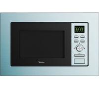 MIDEA Forno a Microonde da Incasso Combinato con Grill Capacità 17 Litri Potenza 700 Watt Larghezza 60 cm colore Acciaio Inox - MW 17 DI X