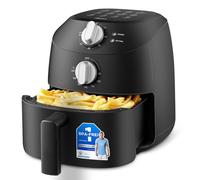 Midea Friggitrice Ad Aria 2 Litri, 1150 W, 12 Funzioni Pre-impostate di cottura,Air Fryer senza Olio, Capacità 1-2 Persone, senza BPA, Regolazione della Temperatura e Del Tempo, Nero