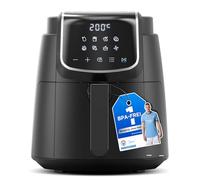 Midea Air Fryer Airfryer Friggitrice ad aria calda da 4 l, senza olio, 1500 W, 8 modalità di cottura Black