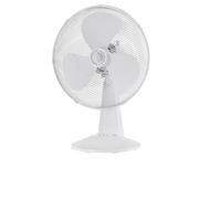 Midea FT40-21M Ventilatore da Tavolo 40W Diametro 40cm Ventilatore Silenzioso Ventola a 3 pale, 3 Livelli di velocità, oscillazione 80°Bianco