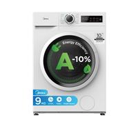 LAVATRICE Caricamento frontale MIDEA MF110W90BA10/W-IT, 9 kg, 1400 giri, 15 programmi, profondità 59,5 cm,Turbo Wash, Classe A-10%