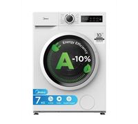 MIDEA MF110W70BA10/W-IT LAVATRICE, Caricamento frontale, 7 kg, 53,5 cm, Classe A
