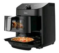 MIDEA MAD1100DADK FRIGGITRICE AD ARIA DOPPIA 5 + 6 LT 2200W DISPLAY DIGITALE 10