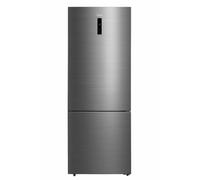 MIDEA - MDRB593FGE46 Frigorifero combinato libera installazione, 435 litri, Classe energetica E, Total No Frost, Multi Flow - Acciaio Inox