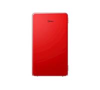 MIDEA MDRD142SLE32 CONGELATORE VERTICALE, dimensioni: L 48,8 cm, A 83,5 cm, P 45 cm, Rumorosità 41 dB(A), Rosso