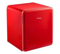 MIDEA Mini Frigo Frigobar Minibar Capacità 47 Litri Classe energetica E Raffreddamento Statico colore Rosso - MDRD86SLE32