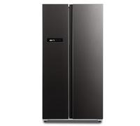 Midea MDRS791MIC28 - Frigorifero/congelatore side-by-side senza gelo/controllo WiFi/Compressore inverter, altezza 176,5 cm, raffreddamento 379 l, congelamento 213 l, doppio controllo/SuperCool/37dB,