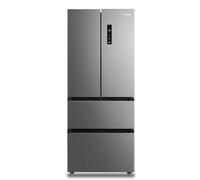 Midea MERF402FIE02 - Frigorifero/congelatore, 178 cm di altezza, 70,3 cm di larghezza/controllo WiFi/NoFrost, Vario Box, Compressore inverter, vano frigorifero da 244 l, congelatore da 147 l
