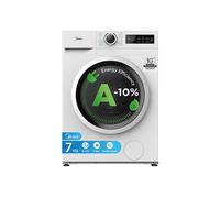 MIDEA MF110W70BA10/W-IT LAVATRICE, Caricamento frontale, 7 kg, 53,5 cm, Classe A
